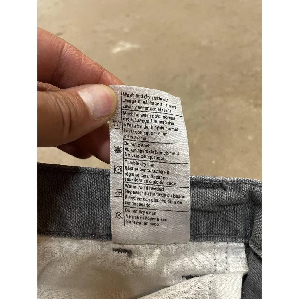 Carhartt Pants‎ Mens 36x30 Gray Rugged Flex Relaxed Fit Carpenter Work 102291